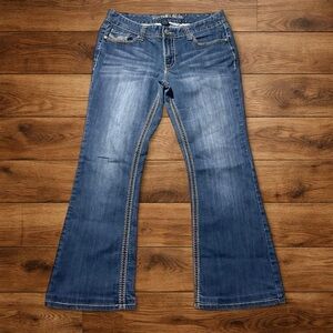 Classic Blue Flared Women Jeans